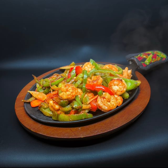 Shrimp Fajitas.
