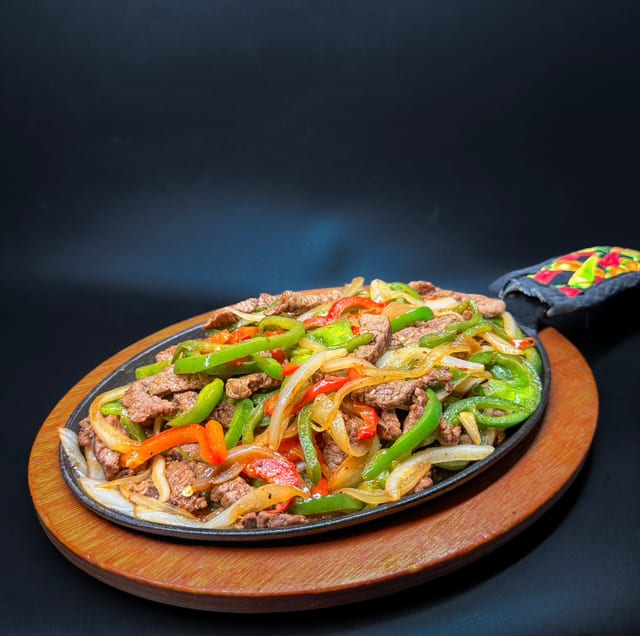 Steak Fajitas.