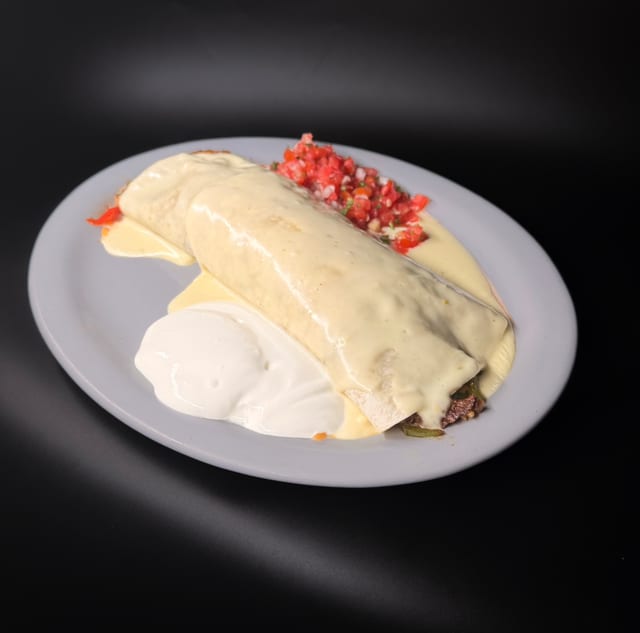 Burrito Veracruz.