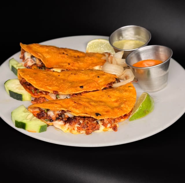 (3) Chori Tacos.