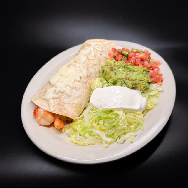 Shrimp Burrito.
