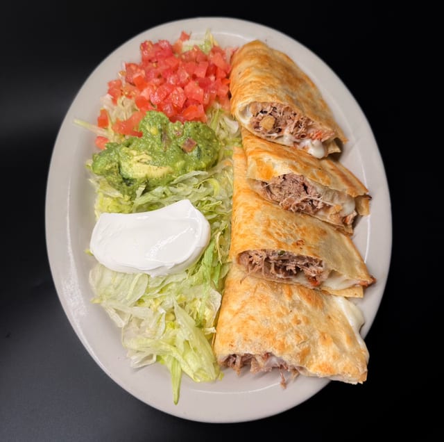 Pork Quesadilla.