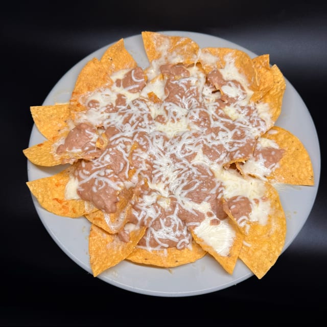 Nachos with Beans.