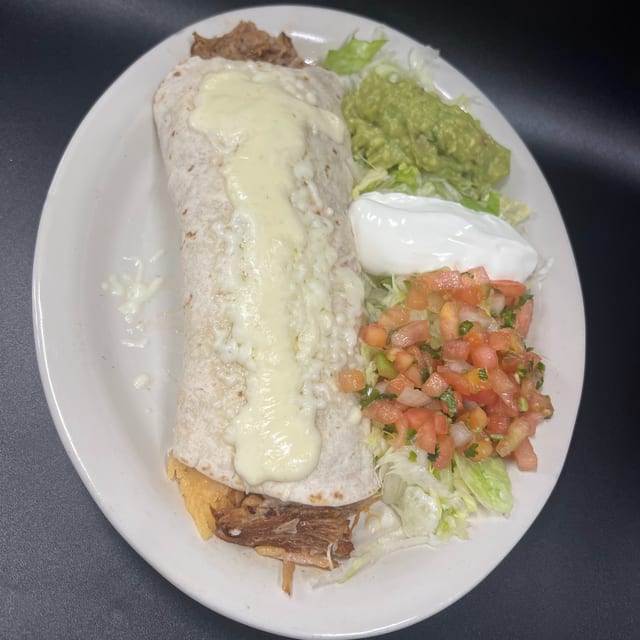 Burrito Carnitas (Pork).