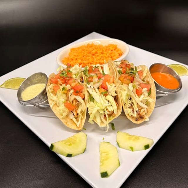 Baja Fish Tacos.